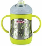 Nuby Insulated Stainless Steel Cup Thermos baby bottle / Flask with Spout 220ml