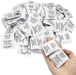 60 Sachets Anti Humidite 5G Par Sachet Gel De Silice Anti Humidité,Déshydratant En Gel De Silice Absorbant L'Humidité Pour La Nourriture, Chaussures, Appareils Photo, Vêtements,Placard