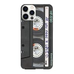 Evetane - Coque Silicone Compatible iPhone 12/12 Pro - Protection Souple, Ultra Résistante - Fine et Transparente - Coque Arrière - Cassette