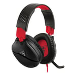 Écouteurs Gaming Recon 70 Wired Stereo Gaming Headset Turtle Beach Noir/Rouge