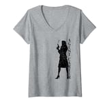 Womens Marvel Agent Carter S.S.R. Silhouette V-Neck T-Shirt