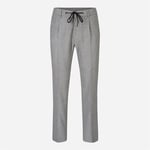 Spiaggia 1 Pleat Flanel - Grey