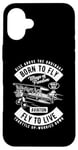 iPhone 16 Plus Wings of Freedom Retro Vintage Aviation Airplane Design Case