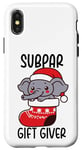 iPhone X/XS Ugly Christmas Funny White Elephant Gift Subpar Gift Giver Case