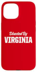 iPhone 15 My Name Is Virginia Funny Name Tag Case