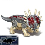 1 st Jurassic Dinosaurie Byggklossar Stor Storlek T-rex Quetzalcoatlus Baryonyx Actionfigurer Barnleksaker Presenter Styracosaurus