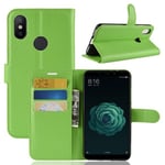 Xiaomi Mi A2      Pu Wallet Case    [Green]