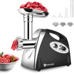 Electric Meat Grinder and Duty Household Sausage Maker Meats Mincer Food Mincing