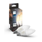 Philips Hue WA Smart Glödlampa B39 E14 2-pack