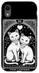 iPhone XR Tarot Card Mystic Cats | The Lovers Valentines Day | Couples Case