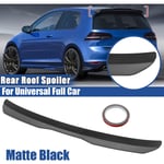 Aileron de toit de lunette arrière noir mat 99 cm pour vw Golf 7 MK7.5 vii gti r Line swagx