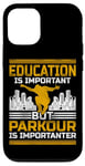 iPhone 12/12 Pro Parkour Free Running Traceur Vintage Education Is Important Case