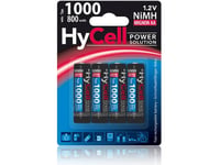 Ansmann Hycell Aaa / R03 800Mah Uppladdningsbart Batteri 4 St.