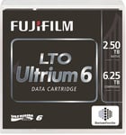 Fujifilm LTO Ultrium 6 tape Blank data tape 2500 GB 1.27 cm