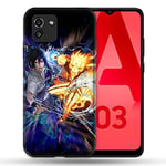 Cokitec Coque pour Samsung Galaxy A03 Manga Naruto VS Multicolore