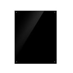 Baridi 60cm Splashback For Cooker Hoods Extractor Fans Black Glass DH194