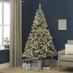 Habitat 7ft Snowy Christmas Tree