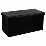 Banquette Pliable "Double" 76cm Noir