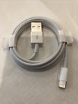 Apple Lightning To USB Cable Genuine iPhone iPad iPod Sync MD818ZMA/A