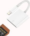 Adaptateur Lecteur De Carte Sd Pour Iphone 14 13 Lightning Lecteur Carte Câble Photo Clé Mémoire Pour Apple Ipad Port Téléphone Externe Mémoire De Transfert Caméra Carte