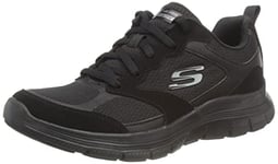 Skechers Femme Flex Appeal 4.0 Basket, Noir, 38.5 EU