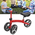 (Red)Baby Balance Bicycle No Pedal Toddler Bike Walker With 3 Wheels For 1‑ UK