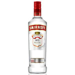 Smirnoff No. 21 Vodka, Triple Distilled & 10 x Filtered, a Hint of Sweetness & Pepper 70cl