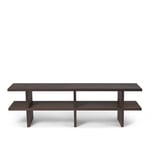 Ferm Living - Kona Bench - Dark Stained - Brun - Trä