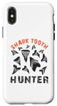 Coque pour iPhone X/XS Verre de chasse à dents de requin