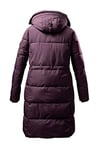 STOY Manteau pour Femme WMN Quilted CT - en Duvet - avec Capuche Amovible - Aubergine - Taille 56