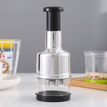 Onion Chopper Vegetable Food Processor Manual Hand Press Garlic Fruit Cutter