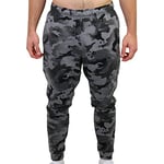 Nike Dry TPR Camo Pantalon d'entrainement Homme Pantalon d'entrainement Homme Black/Grey Fog FR : S (Taille Fabricant : S)