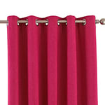 Riva Home Eclipse Blackout Eyelet Curtains, Polyester, Pink, 90 x 54 (229 x 137 cm)