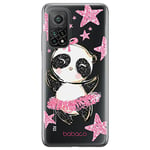 ERT Group Coque de téléphone Portable pour Xiaomi MI 10T 5G / MI 10T Pro 5G Original et sous Licence Officielle Babaco Motif Panda 007 adapté à la Forme du téléphone Portable, partiel imprimé