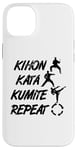 Coque pour iPhone 14 Plus Karate Pillars Martial Artist