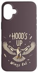 iPhone 16 Plus Hoods Up Wings Out Epic Cool Falconry Falconer Bird Hawking Case