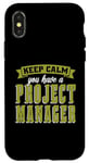 iPhone X/XS Keep Calm You Have Management Consultant Project Management Case