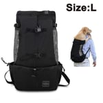 Dog Carrier Backpack For Small And Medium Pets Backpack Carrier Black M