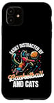 iPhone 11 Love Cats and Basketball - Easily Distracted Case