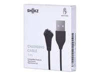 Shokz Charging Cable For Opencomm2/Opencomm2 Uc Wireless Bluetooth Bone Conduction Videoconferencing Headset - 1M Cable Length, Black (Cc102)