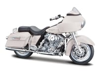 Maisto M34360/42 Harley Davidson Series 42 Motorbike-1:18 Scale-Incredibly Detailed Die-Cast Replica Collectible Motorcycle Model, White