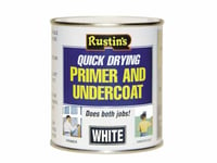 Rustins Quick Dry Primer & Undercoat White 500ml