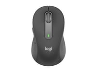 Logitech Signature M650 for Business, 4000 dpi, RF/Bluetooth - Svart