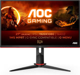 Gaming 27G2 - Moniteur FHD 27 pouces, 144 Hz, 1 ms (1920 x 1080, HDMI, DisplayPort, Free-Sync) noir/rouge.[G369]