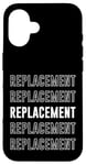 Coque pour iPhone 16 Pièce de rechange