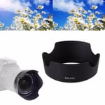 Black EF-S 18-55mm EW63C Lens protetor Lens Hood Camera Lens Hoods EW-63C