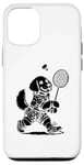 Coque pour iPhone 12/12 Pro Let's Play Badminton Player Shuttlecock Raquette