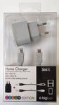 Chargeur Secteur Micro USB Gris Bigben pour Nintendo 3DS, 3DS XL, DSI, DSI XL