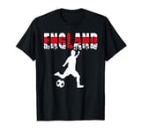 England Football with English Football Player T-Shirt