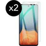 Verre Trempé Samsung A51, Film Protection D'Écran Samsung Galaxy A51 Protecteur Vitre Avec [Adhésif Partout Sur Le Verre] [Dureté